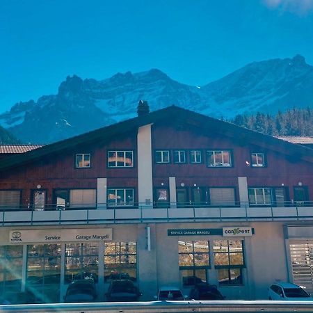 Studio Im Modernen Alpenstyle Adelboden Dış mekan fotoğraf